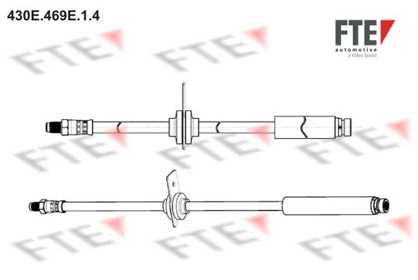 Flexible de frein FTE 9240619