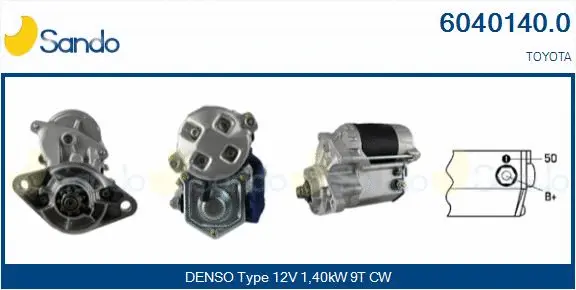 Démarreur SANDO 6040140.0