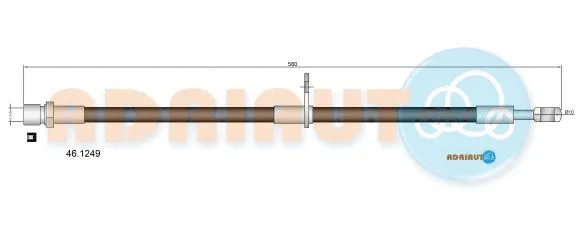 Flexible de frein ADRIAUTO 46.1249