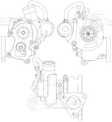 Compresseur, suralimentation LUZAR LAT 0836
