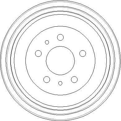 Tambour de frein National NDR285