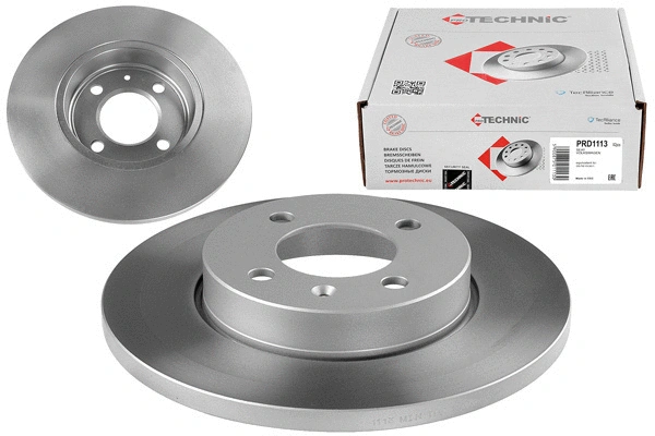 Disque de frein PROTECHNIC PRD1113