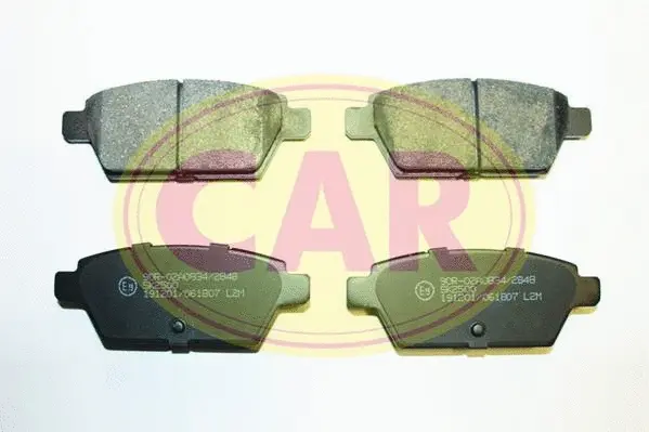 Kit de plaquettes de frein, frein à disque CAR PNT7081