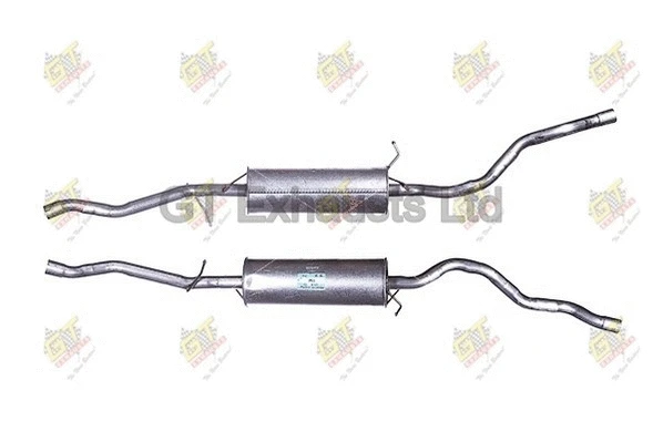 Silencieux central GT Exhausts GFE545