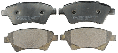 Kit de plaquettes de frein, frein à disque DENCKERMANN B110926