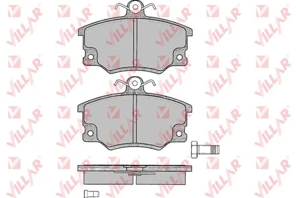 Kit de plaquettes de frein, frein à disque VILLAR 626.0094
