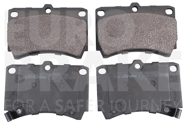 Kit de plaquettes de frein, frein à disque EUROBRAKE 5502223220