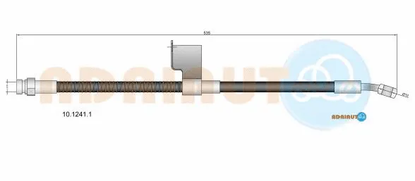 Flexible de frein ADRIAUTO 10.1241.1