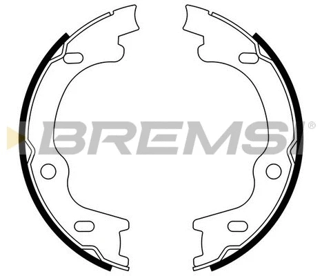 Jeu de mâchoires de frein, frein de stationnement BREMSI GF0785