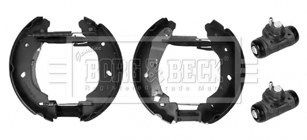 Jeu de mâchoires de frein BORG & BECK BBS1146K