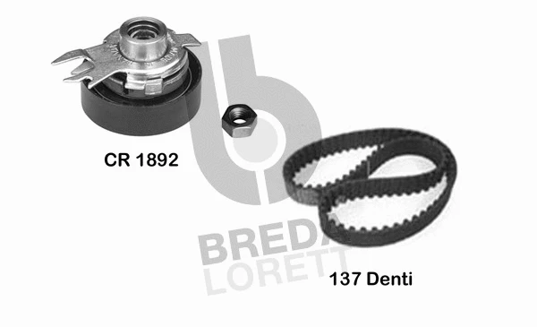 Kit de courroie crantée BREDA LORETT KCD0644
