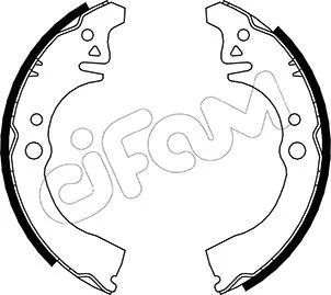 Jeu de mâchoires de frein CIFAM 153-035