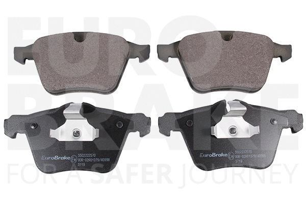 Kit de plaquettes de frein, frein à disque EUROBRAKE 5502222570