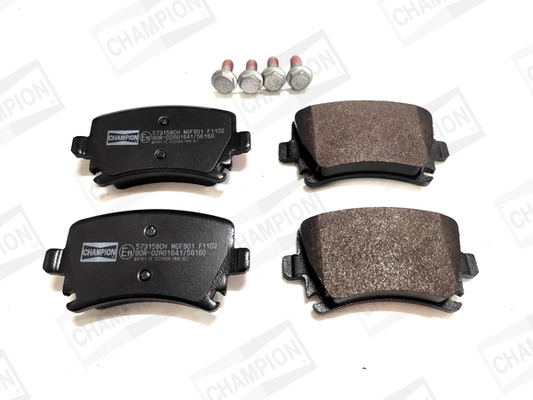 Kit de plaquettes de frein, frein à disque CHAMPION 573158CH