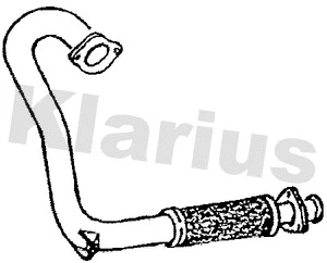 Tuyau d'échappement KLARIUS 120307