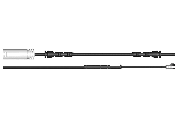 Contact d'avertissement, usure des plaquettes de frein RAICAM KS0090