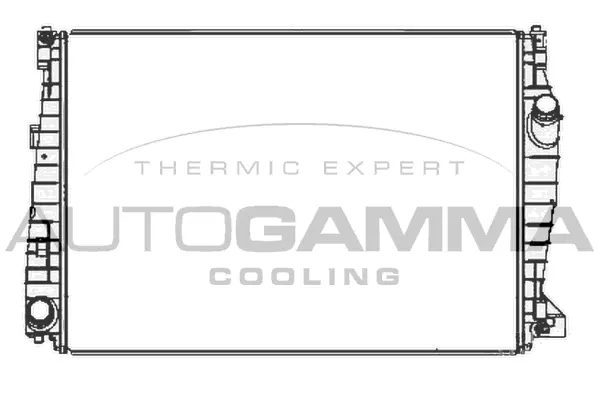 Radiateur, refroidissement du moteur AUTOGAMMA 103715