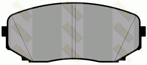 Kit de plaquettes de frein, frein à disque Brake ENGINEERING PA1818