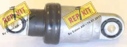 Amortisseur de vibrations, courroie trapézoïdale à nervures REPKIT RKT3366
