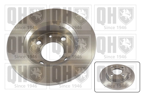 Disque de frein QUINTON HAZELL BDC4607
