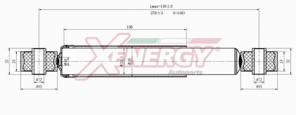 Amortisseur AP XENERGY X027342