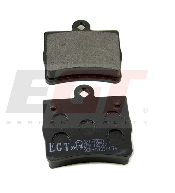 Kit de plaquettes de frein, frein à disque EGT 321599EGT