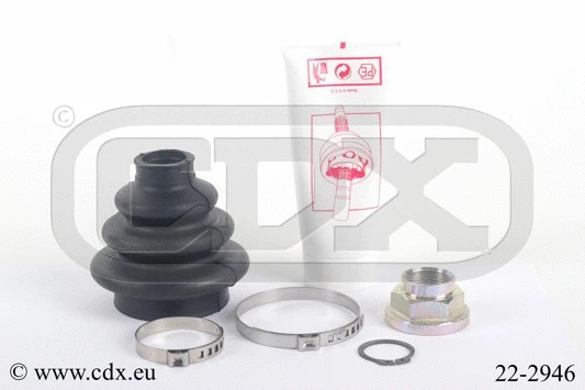 Jeu de joints-soufflets, arbre de commande CDX 22-2946