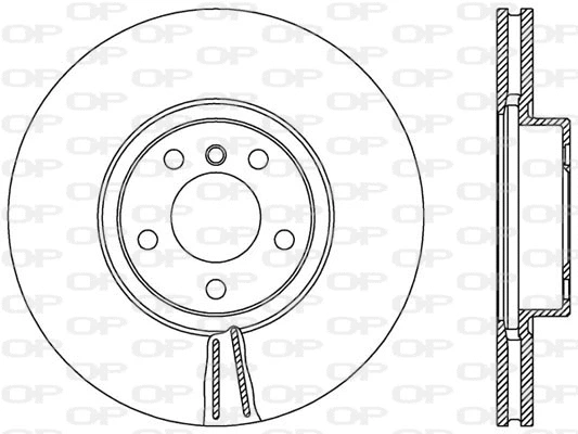 Disque de frein OPEN PARTS BDR2544.20
