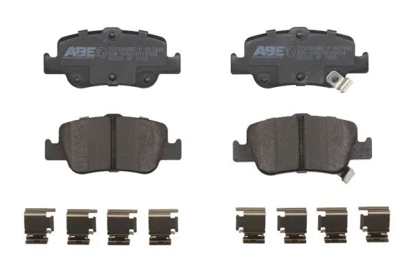 Kit de plaquettes de frein, frein à disque ABE C22036ABE-P