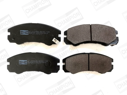 Kit de plaquettes de frein, frein à disque CHAMPION 572348CH