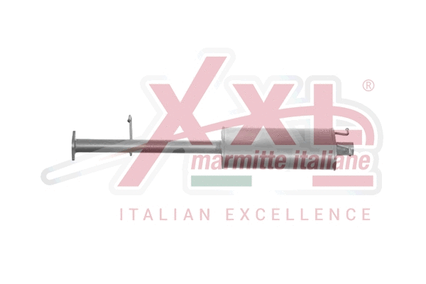 Pot de détente/silencieux arrière XXLMARMITTEITALIANE F1008