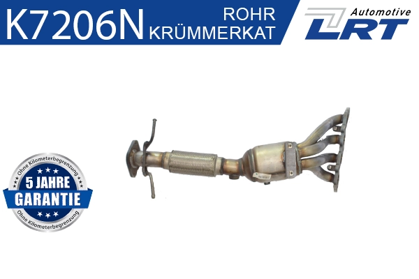 Catalyseur en coude LRT K7206N