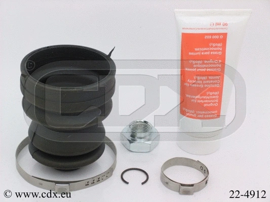 Jeu de joints-soufflets, arbre de commande CDX 22-4912