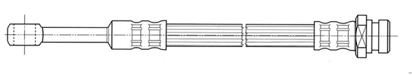 Flexible de frein CEF 512299