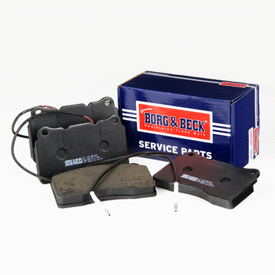 Kit de plaquettes de frein, frein à disque BORG & BECK BBP1829