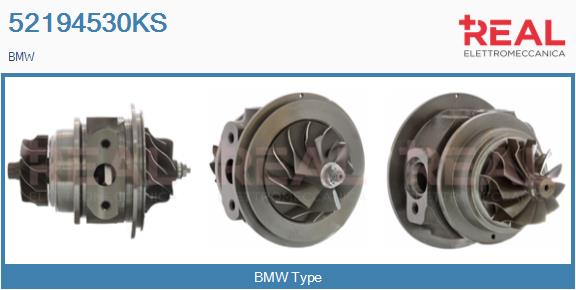 Groupe carter, turbocompresseur REAL 52194530KS