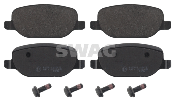 Kit de plaquettes de frein, frein à disque SWAG 74 91 6851