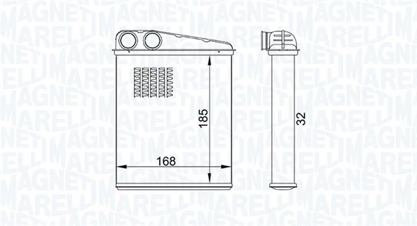 Système de chauffage MAGNETI MARELLI 350218457000