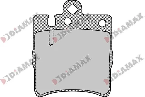 Kit de plaquettes de frein, frein à disque DIAMAX N09775