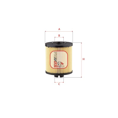 Filtre à huile SOFIMA S 5283 PE