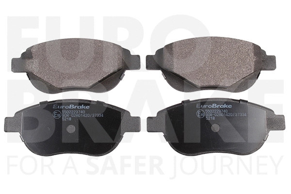 Kit de plaquettes de frein, frein à disque EUROBRAKE 5502223740