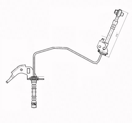 Flexible de frein National NBH6065