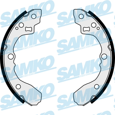 Jeu de mâchoires de frein SAMKO 88060