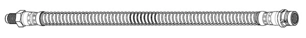 Flexible de frein CEF 514592