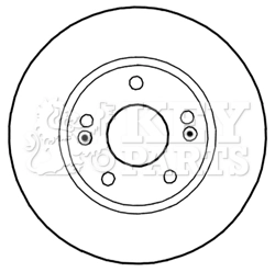 Disque de frein KEY PARTS KBD5270
