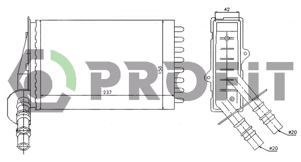 Système de chauffage PROFIT PR 0540N7