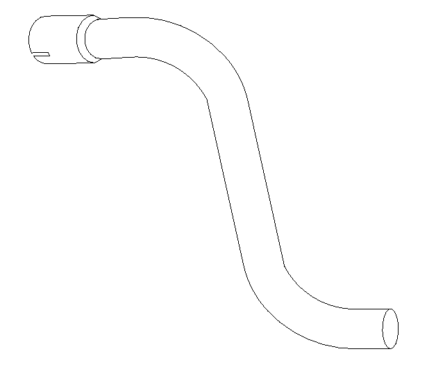 Tuyau d'échappement Vellerand 12483