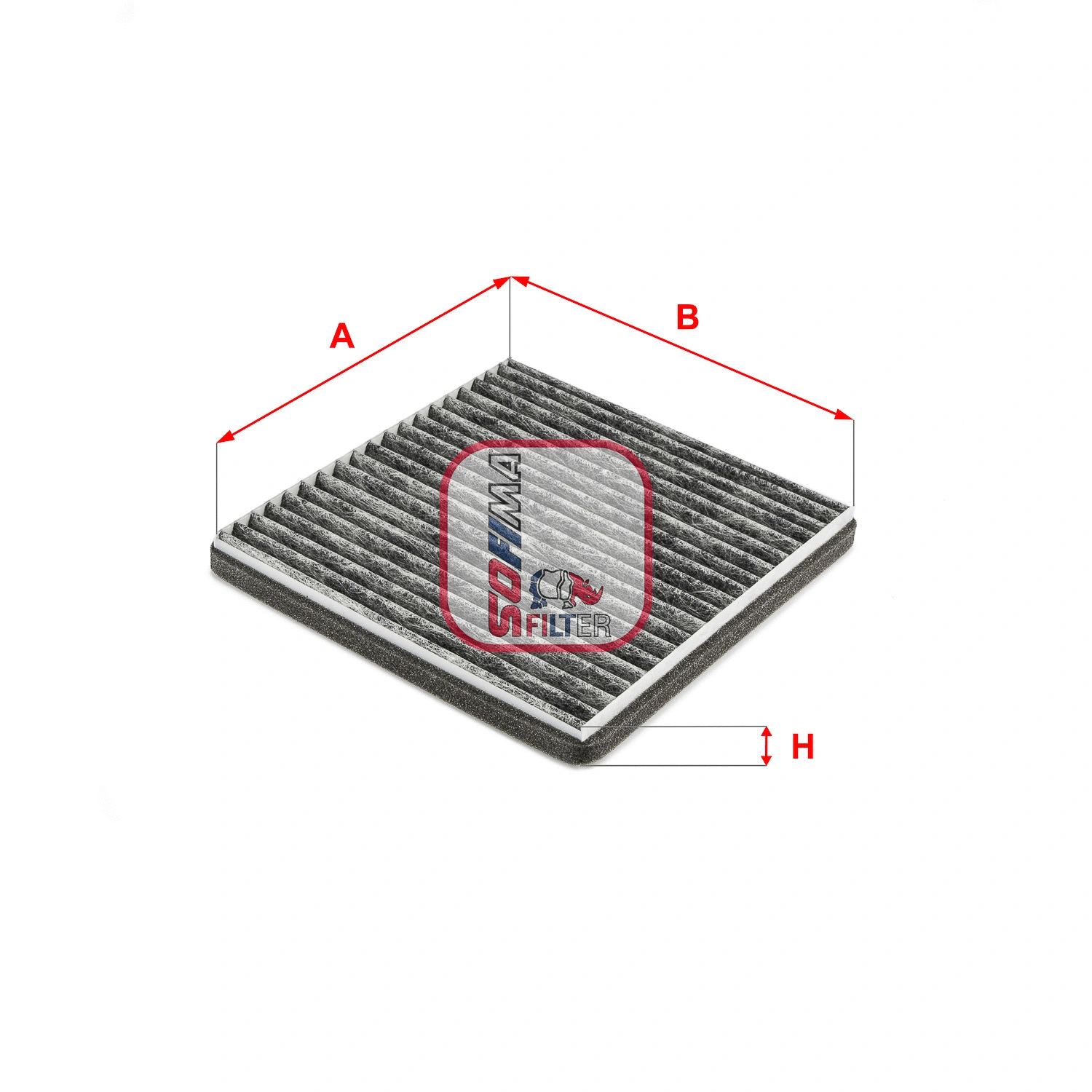 Filtre, air de l'habitacle SOFIMA S 4253 CA