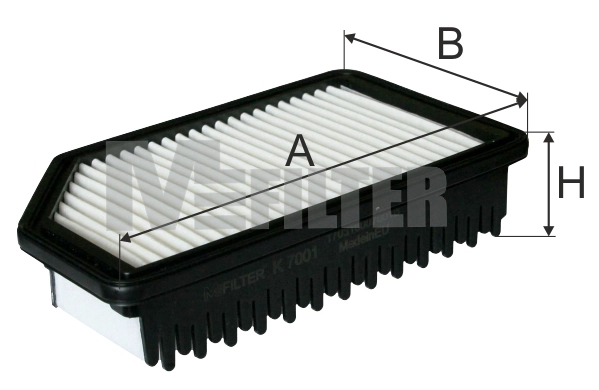 Filtre à air MFILTER K 7001