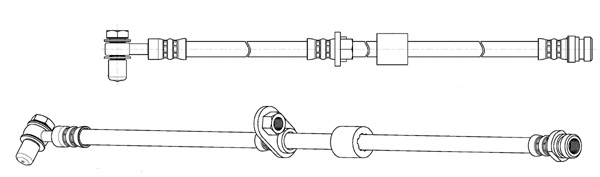 Flexible de frein CEF 512836